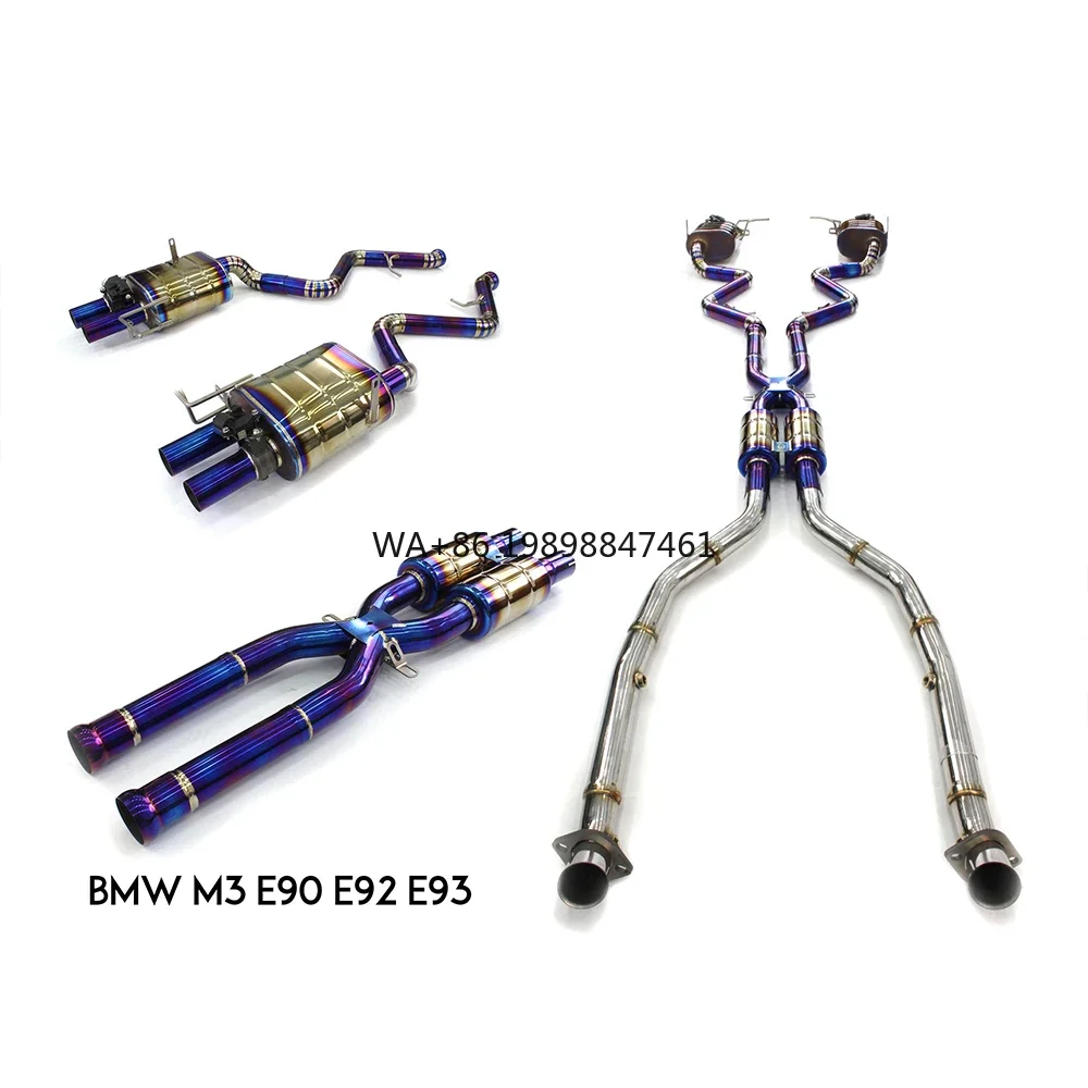 

Custom Car Exhaust System for Bmw335/335i E90/E92/E93 4.0L Racing Car Exhaust Pipe Escape Muffler Catback Exhaust