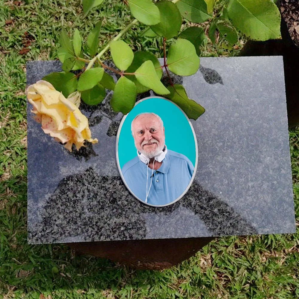 2D Flat Not 3D 1pc Custom Photo Memorial Headstone Tile Personalized Remembrance Gift for Holidays Pet Memorial Decor