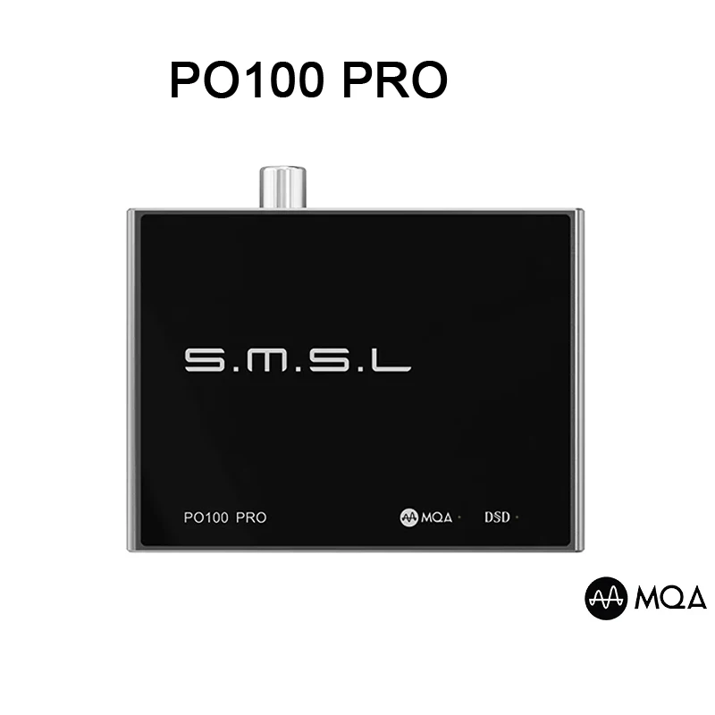 

SMSL PO100 PRO USB Digital Interface Audio Decoder MQA Decoding XOMS XU316 DSD64 Optical Coaxial DSD512 I2S Output 32bit 768Khz