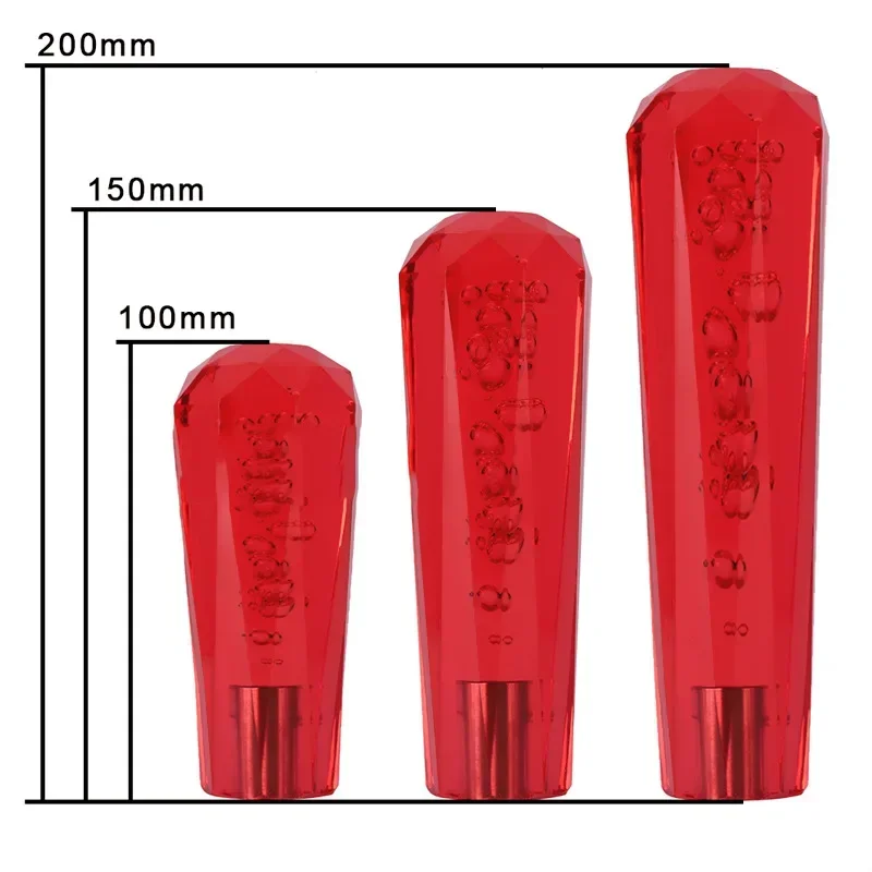 Car Gear Shift Lever Head, Acrylic Transparent Bubble Gear Shift Handle, Suitable for Automatic Transmission Cars 5