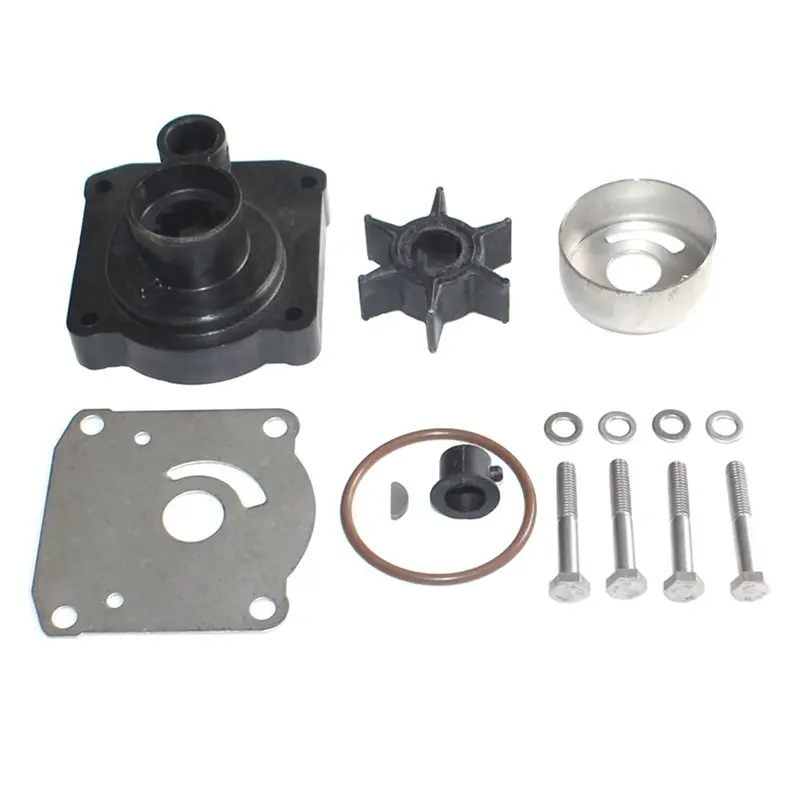 For 25 HP 30 HP 2-Stroke Outboard Engine Water Pump Impeller Bowl Housing Repair Kit 61N-W0078-11-00