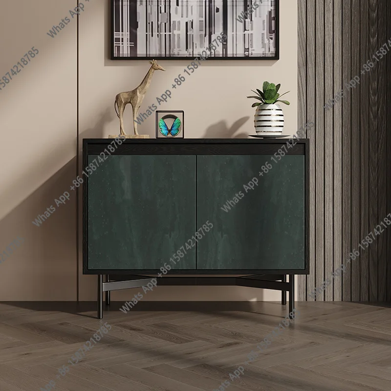 

Italian light luxury door cabinet living room wall decorative cabinet modern simple storage storage side cabinet