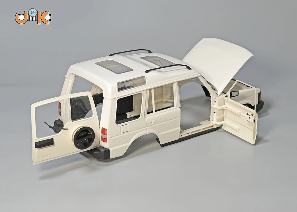 Jckmod 313mmホイールベース ディスカバリー5ドアシミュレーションカーシェル 1/10 RCリモコンカーSCX10 TRX-4改造に適用