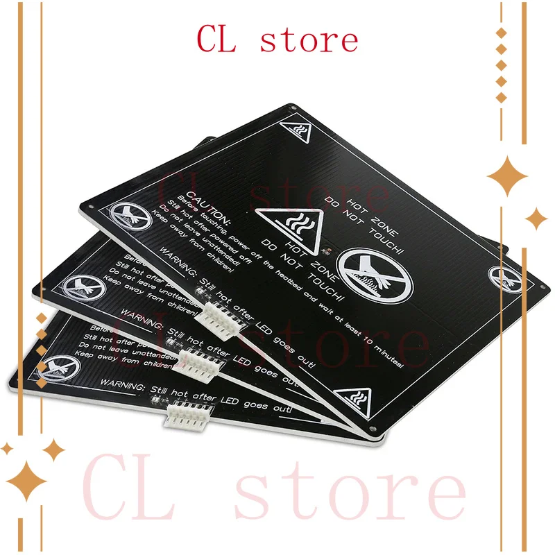 for Anet A6 A8 3d printer heatbed 220*220*3MM 12V Hotbed Aluminum heated bed MK3 For DIY ANYCUBIC I3 Mega 3D Printer Parts