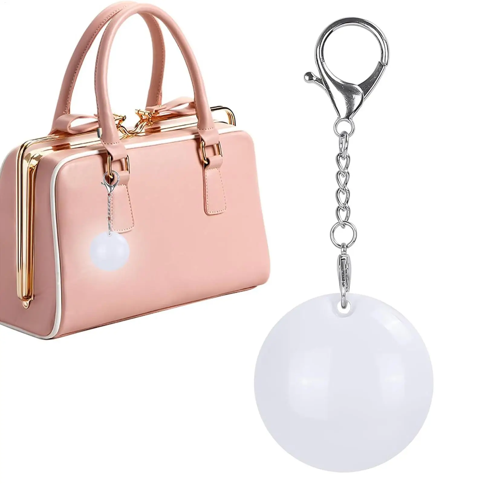 Purse Lights Mini Travel Accessory Auto On Off LED Auto On Off Purse Light Rechargeable For Women Girls Friends Travel Backpack