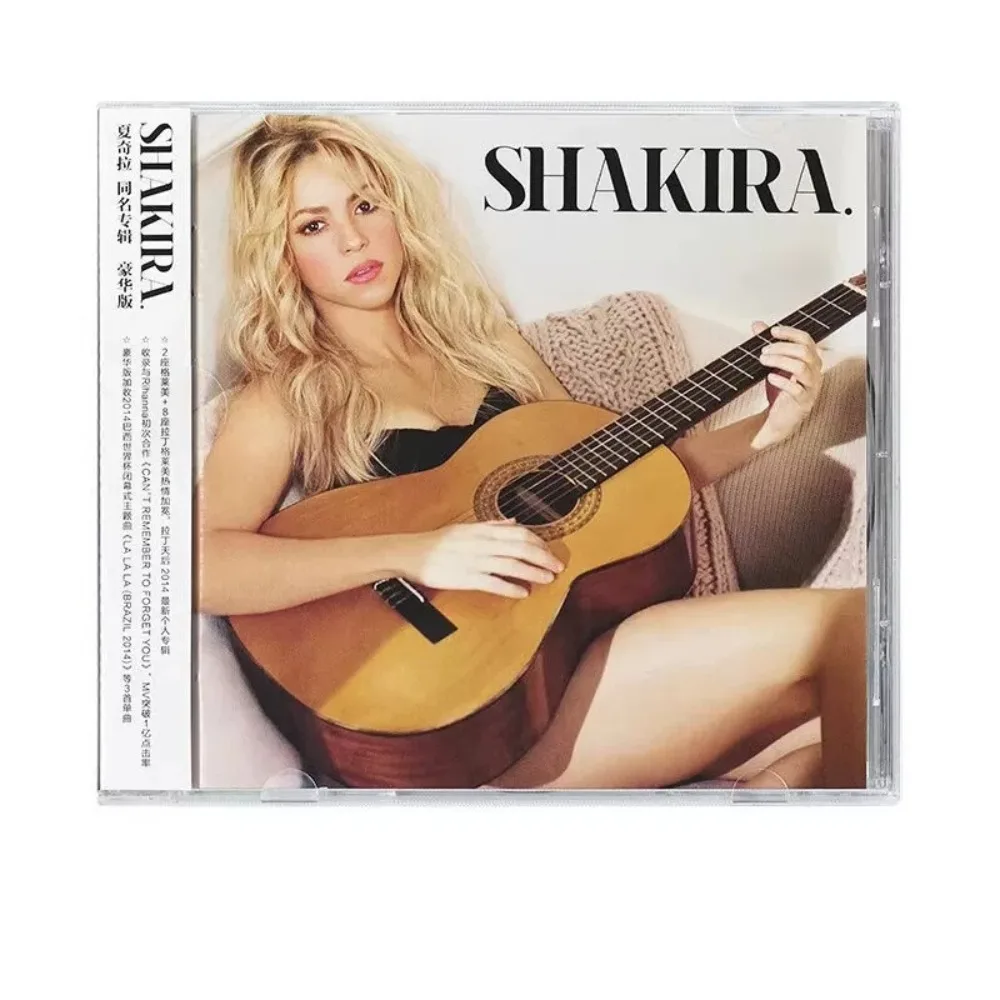 

Shakira Self-Titled Deluxe CD + Lyric Book & Photo Album - Совершенно новый - Хиты Latin Pop & Dance - Коллекция Iconic Vocalist's