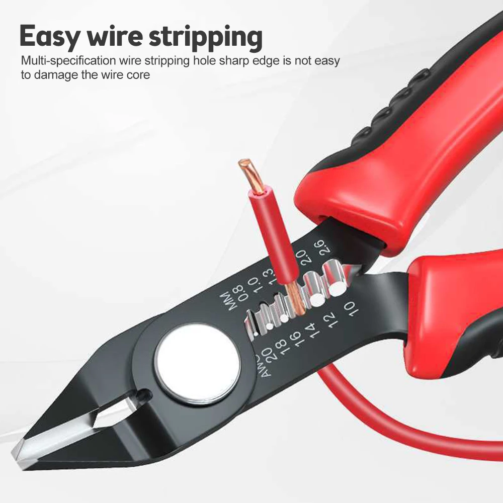 5.5 inch Multifunctional Automatic Wire Stripper Pliers Tools Stripping Cutter Cable Wire Crimping Electrician Repair Tools