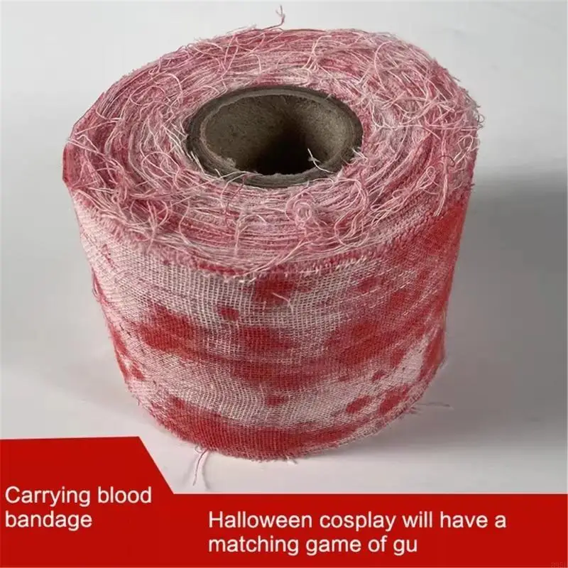 Tissu sanglant d'halloween B95F, pour fête d'halloween, partie corps mort, mains cassées, décorations maison hantée