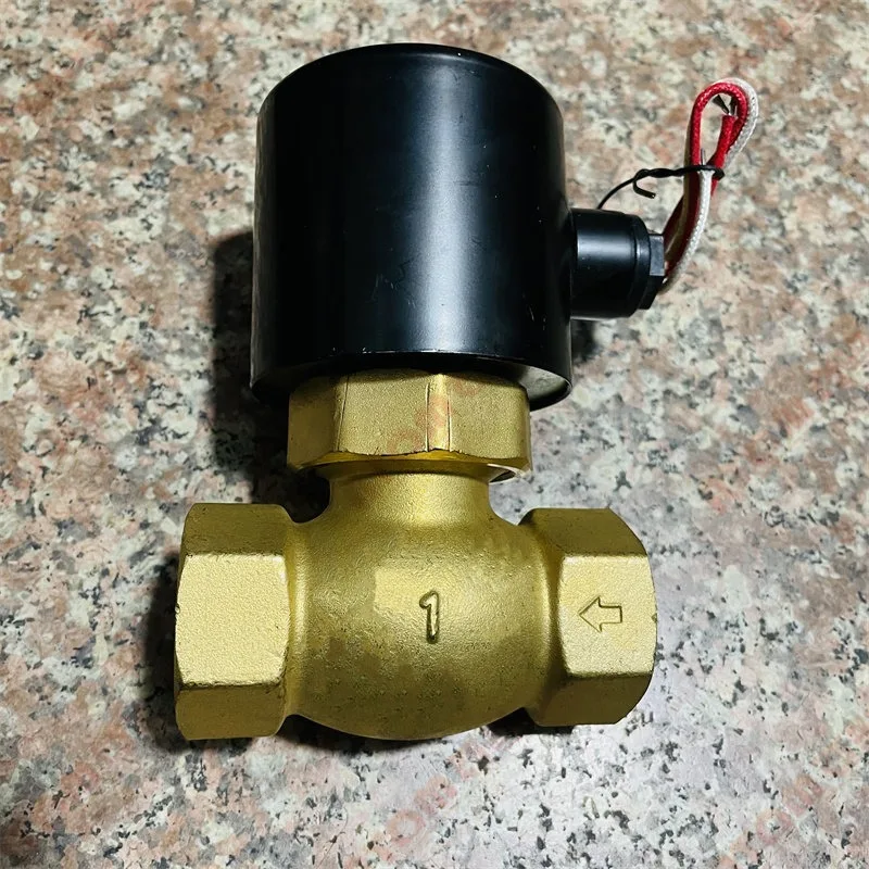 Shenzhou NBSZC all copper high temperature steam solenoid valve steam AC220V4 points 6 points 1 inch US- 15/20/25/32