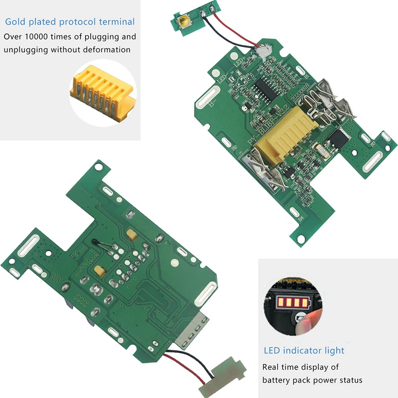 

1 шт. BL1830 литий-ионный аккумулятор BMS PCB плата защиты от зарядки для инструмента 18 В