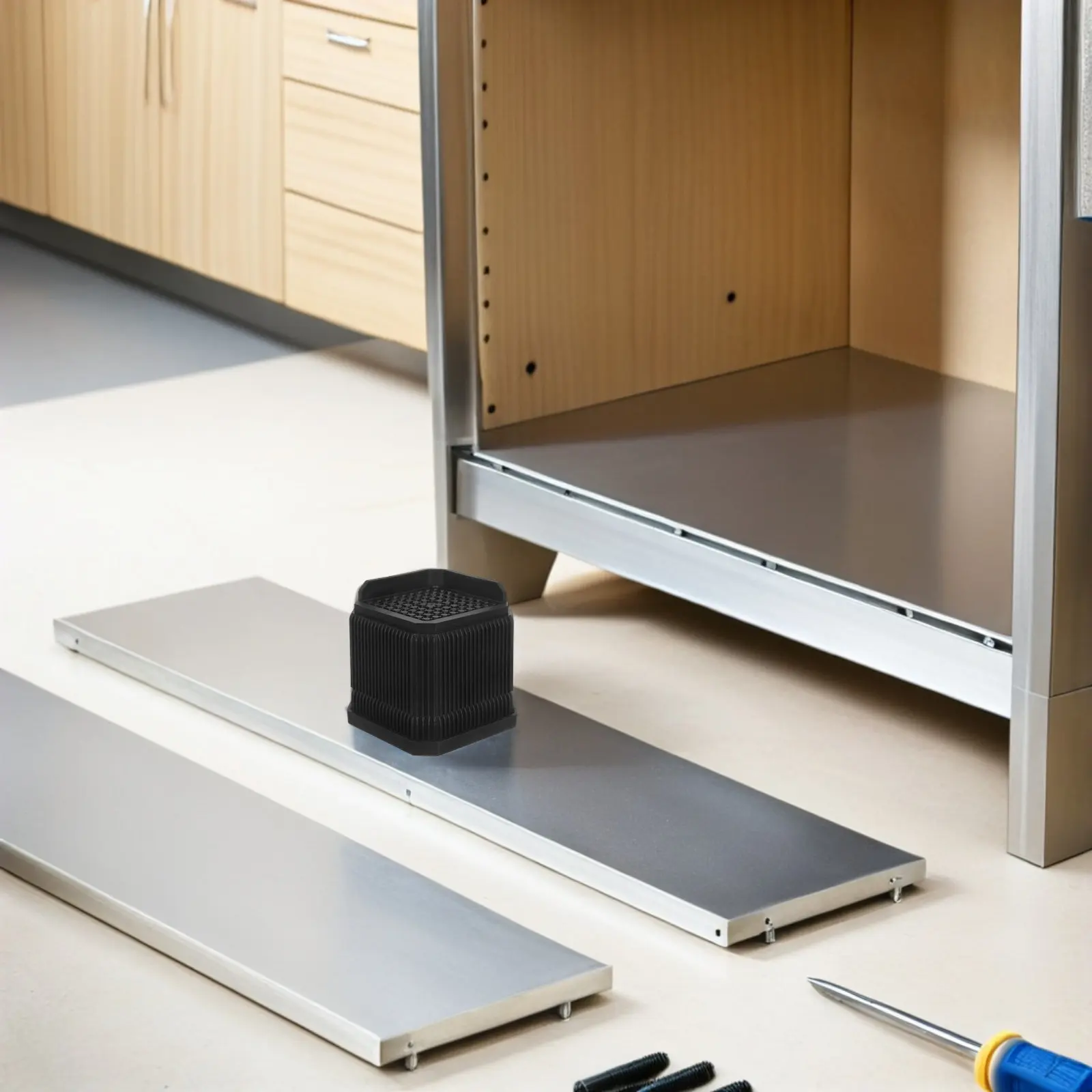 4Pcs Furniture Risers Bed Lifts Heavy Duty Removable Height Extenders for Sofa Bed Table Chair Non Slip Stackable Furniture Pads