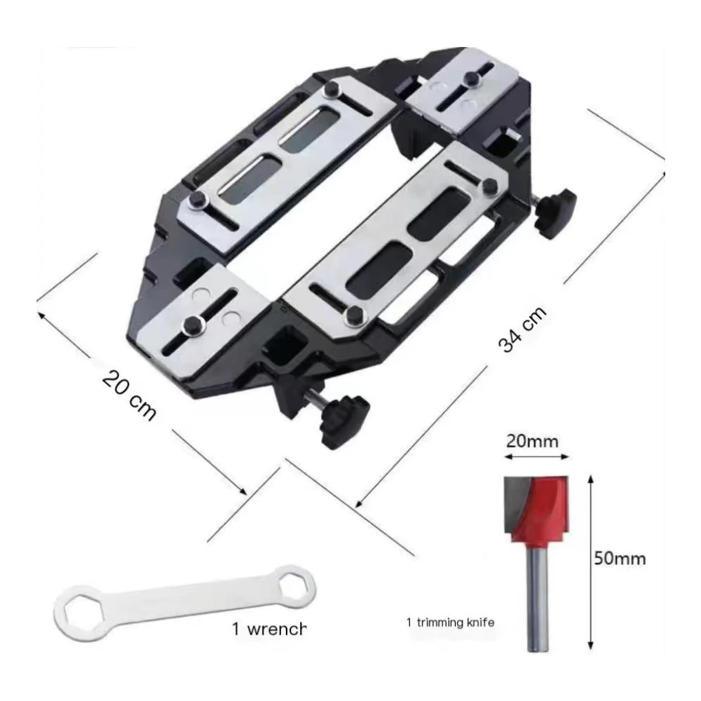 

НОВИНКА 2025: Электрический циркулярный станок для резки с направляющей линейкой, 3-в-1, фасочник под углом 45 градусов, вспомогательный инструмент для угловой резки
