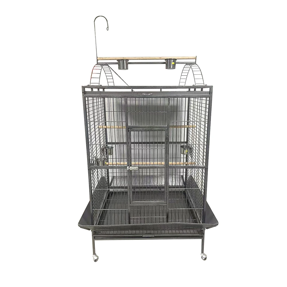 

Hot Selling Pigeon Breeding Cage Accessories Breeder Double Layer Stainless Steel Aviary Private Brand Large Parrot Cage
