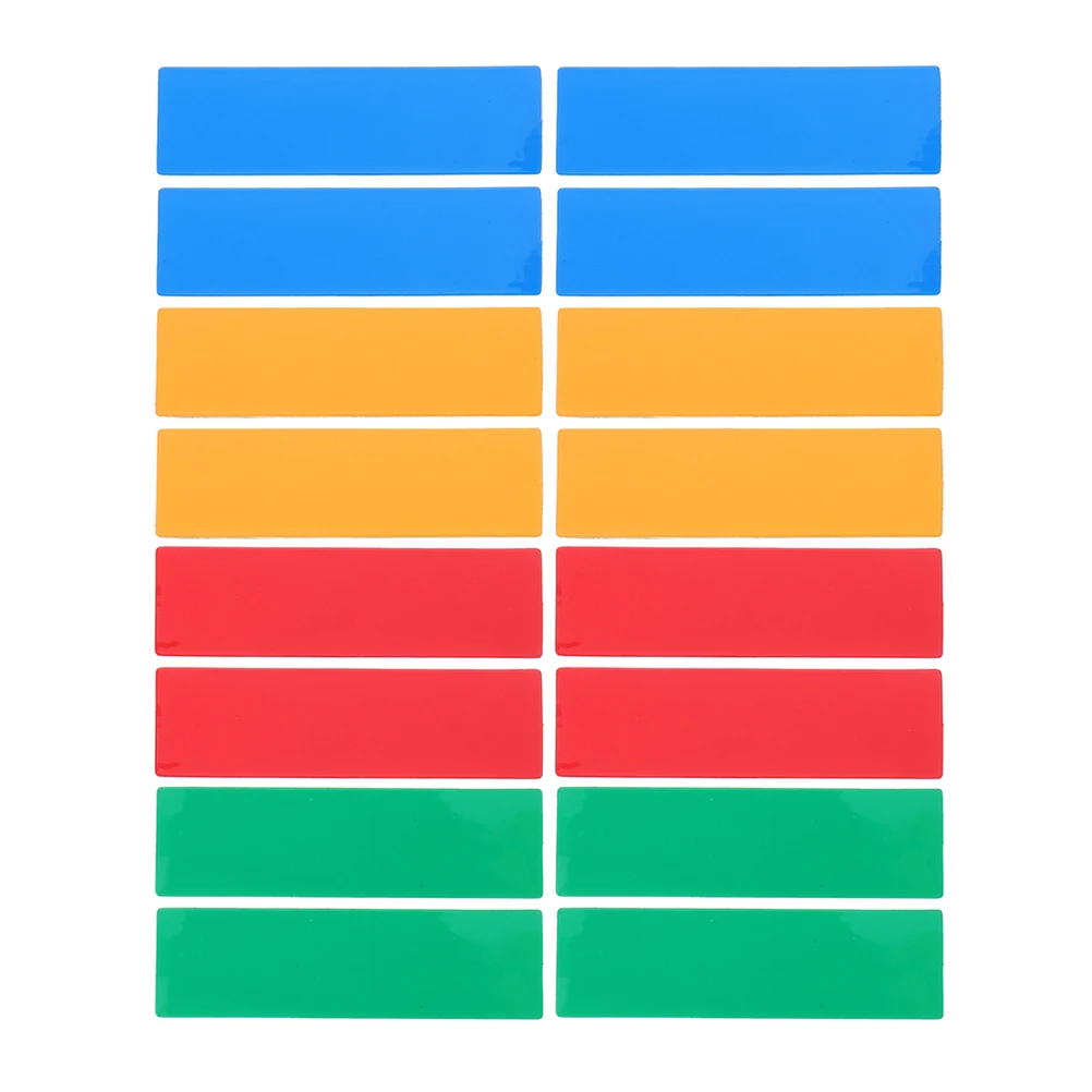 

60Pcs Dry Erase Magnetic Name Tags Write on Magnets Sticker Reusable Labels for Classroom Office Kitchen Warehouse