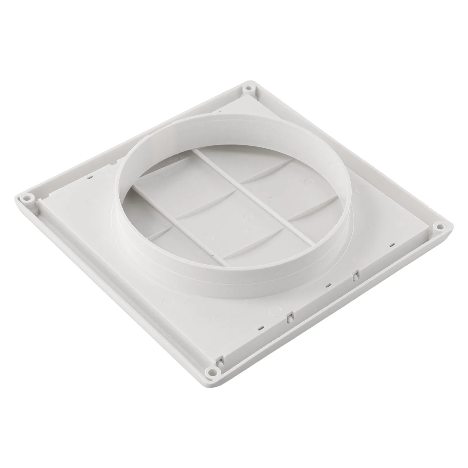 Ventilation Hood Ventilation Grille Duct Vents Easy Installation Grille Mouth Non-return Blinds Removable White 4inch Or 6 Inch