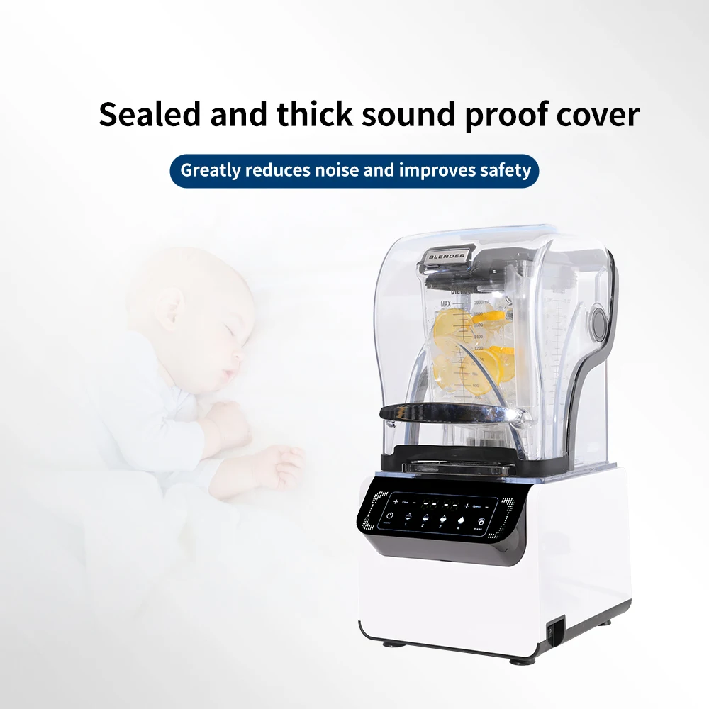 

Commercial Smoothie Shake Automatic High Power Low Noise 110V/220V Ice Breaking Mixer