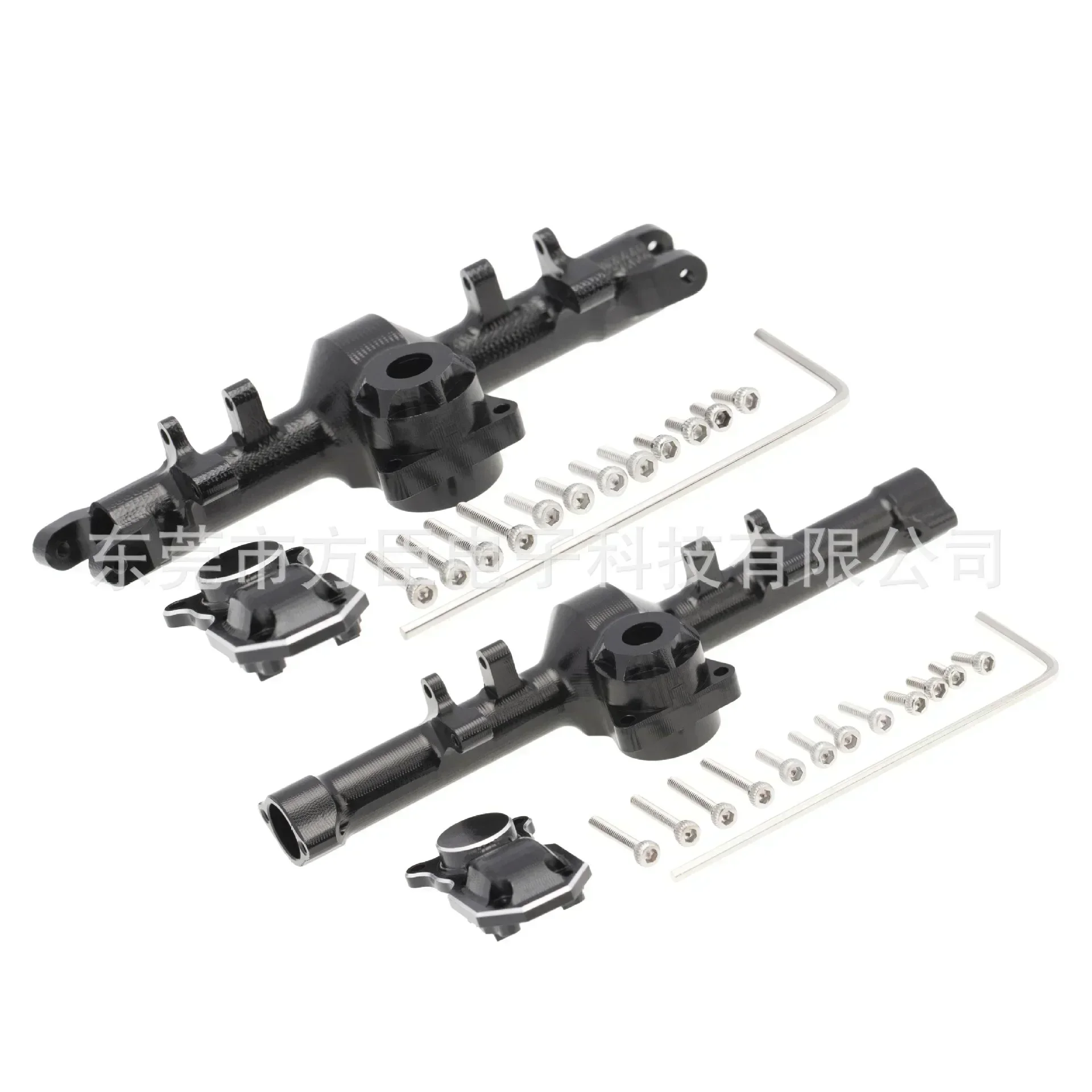 Messing-Verlängerungsadapter, einseitige CVD-Antriebswelle, Rahmen-Überrollkäfig, Vorder- und Hinterachsen für 1/24 RC-Auto Axial SCX24 90081