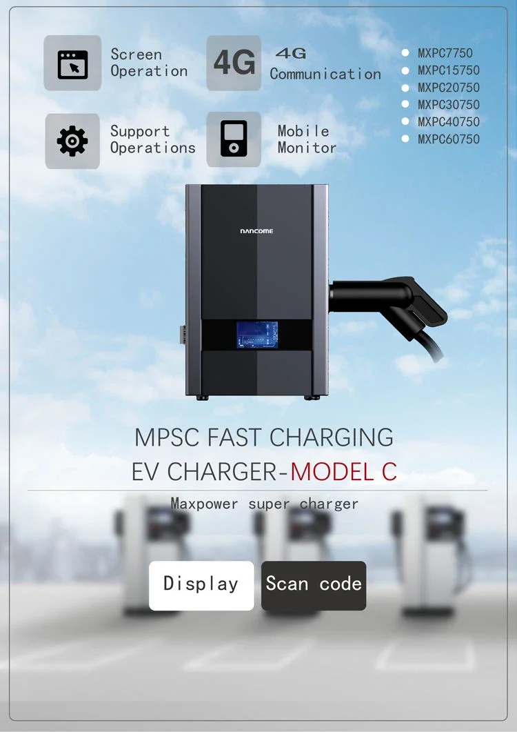 EV Charging Station Wall-mount GB/T 15KW DC for Home