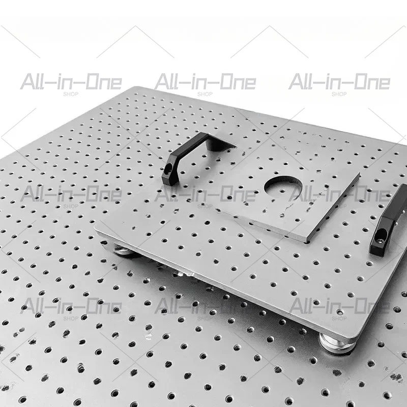 300x300mm High Magnetic Permeability Optical Flat Plate Optical Stainless Steel Breadboard Steel Optical Workbench