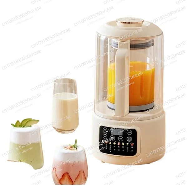 

Soft voice and soft sound heating Multifunctional household food juicing cooking machine Soybean milk machine 1.5L round