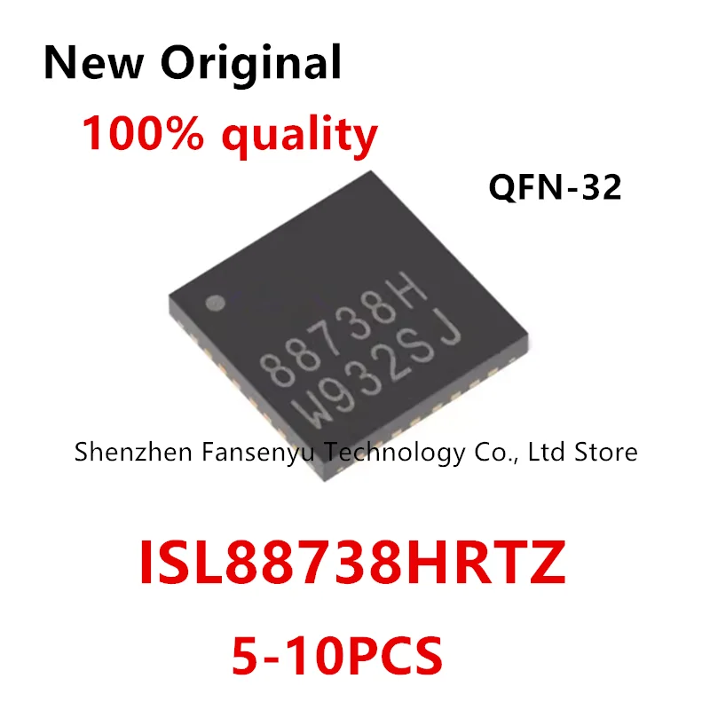 

5-10PCS ISL88738HRTZ ISL88738H 88738H QFN-32 New original ic chip In stock