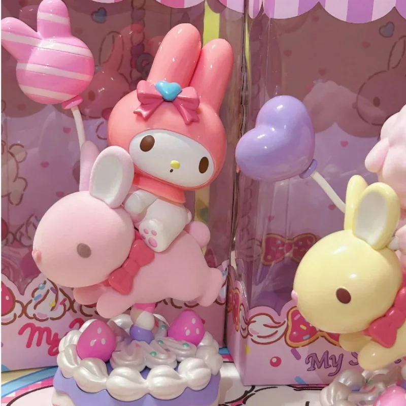 

Original My Melody My Sweet Piano Sweet Party Decoration Model Play Figure Collection Toy Children Girls Birthday Gift