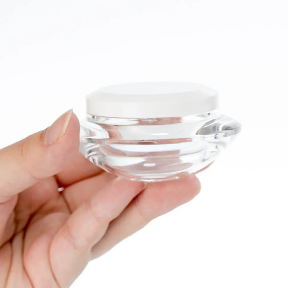 

3Pcs Small Travel Containers for Toiletries Empty Cream Bottles with Lids Sample Holder Leakproof Storage Jars