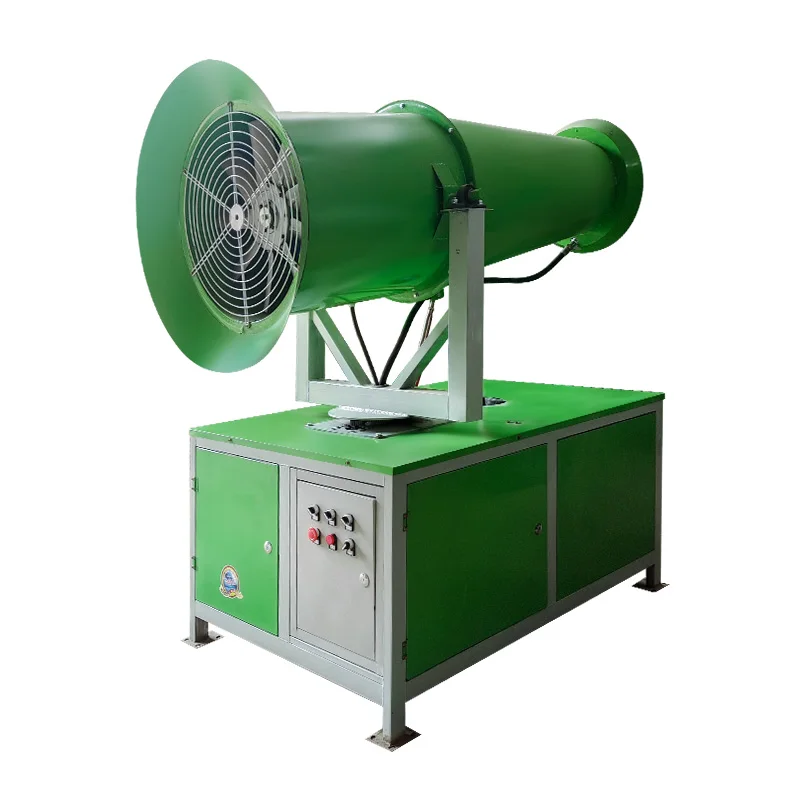 Fog cannon machine, construction site air-delivered sprayer, small automatic dust removal