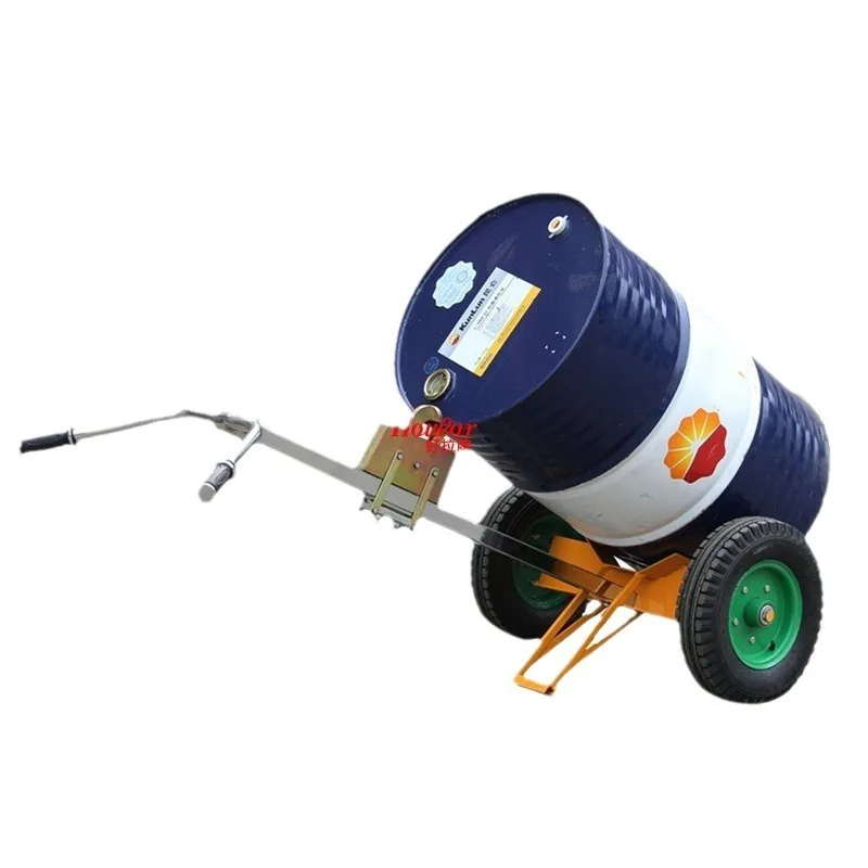 Manual oil drum truck, bite cart, hand push oil drum, eagle beak oil drum truck