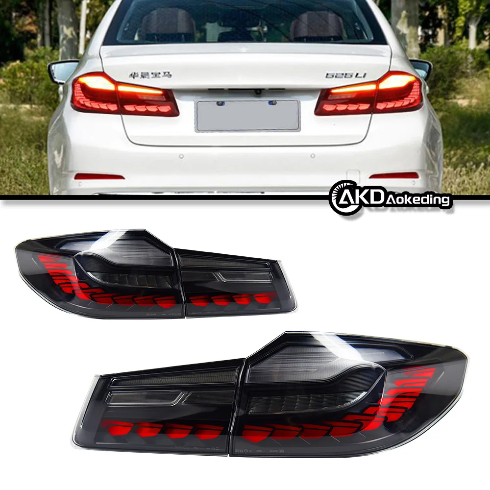 Taillights Styling G30 G38 530i 5 Series Tail Light LED DRL Running Signal Brake Reversing Parking Lighthouse Facelift