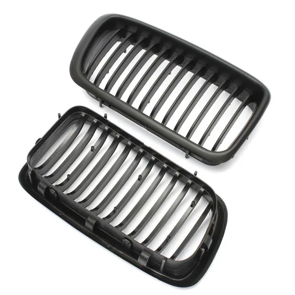 RM-CAR paia griglia renale anteriore griglia a doghe singole per BMW E38 serie 7 4 porte 740i 740iL 750iL 1998-2001 griglie da corsa