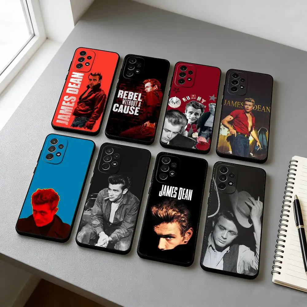 

J-James D-Dean Phone Case For Samsung S25,S24,S21,S22,S23,S30,Ultra,S20,Plus,Fe,Lite,Note,10,Black Cover