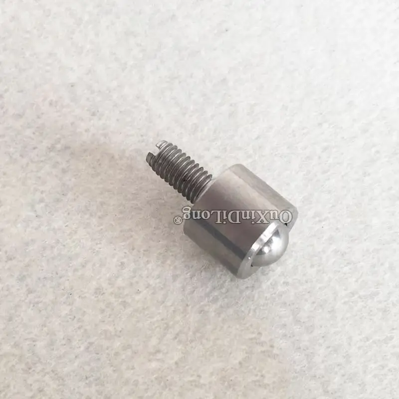 

10PCS 304 Stainless Steel Precision Conveying Universal Ball+M6 Screw Ball Bearing Bull Eye Wheels Industrial Transfer Wheels