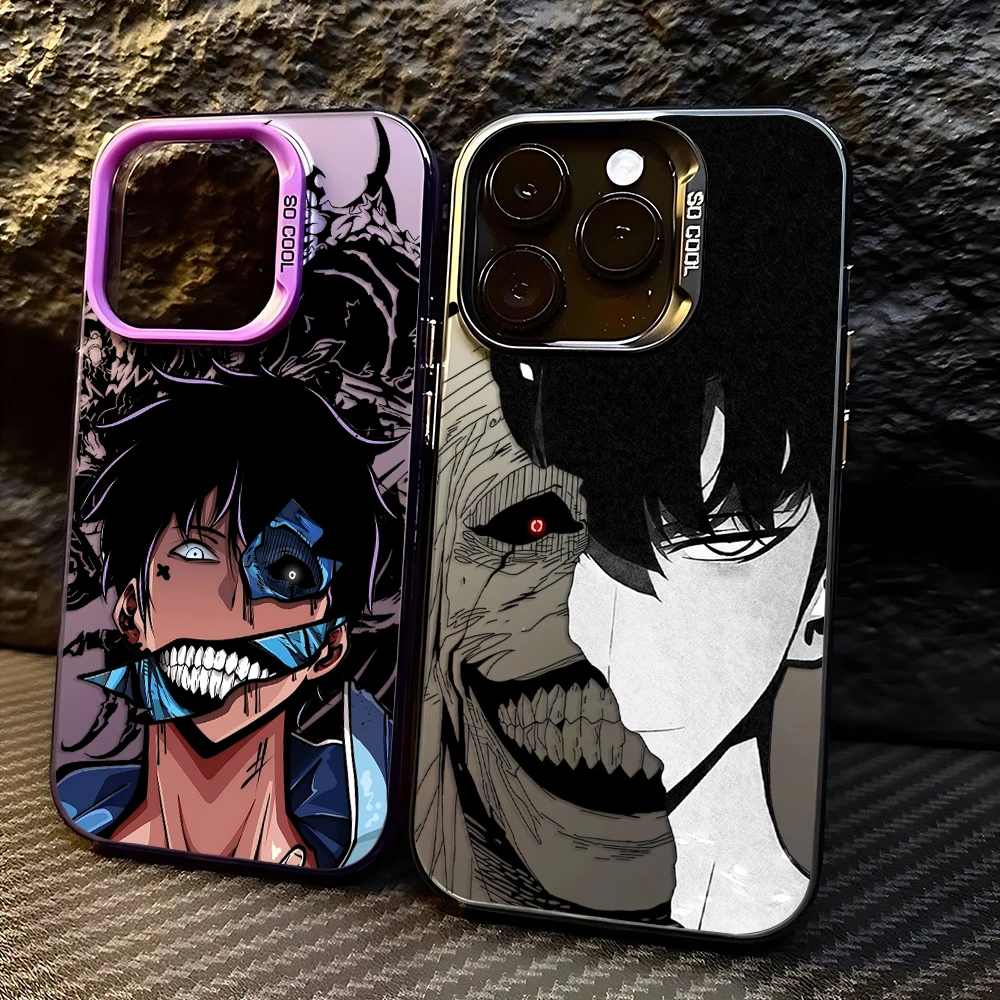 Hot Anime Solos Levelings Phone Case for Samsung Galaxy A37 A57 A17 A07 A16 A06 A35 A55 A25 A15 A56 A54 A36 A34 A24 A26 4G 5G