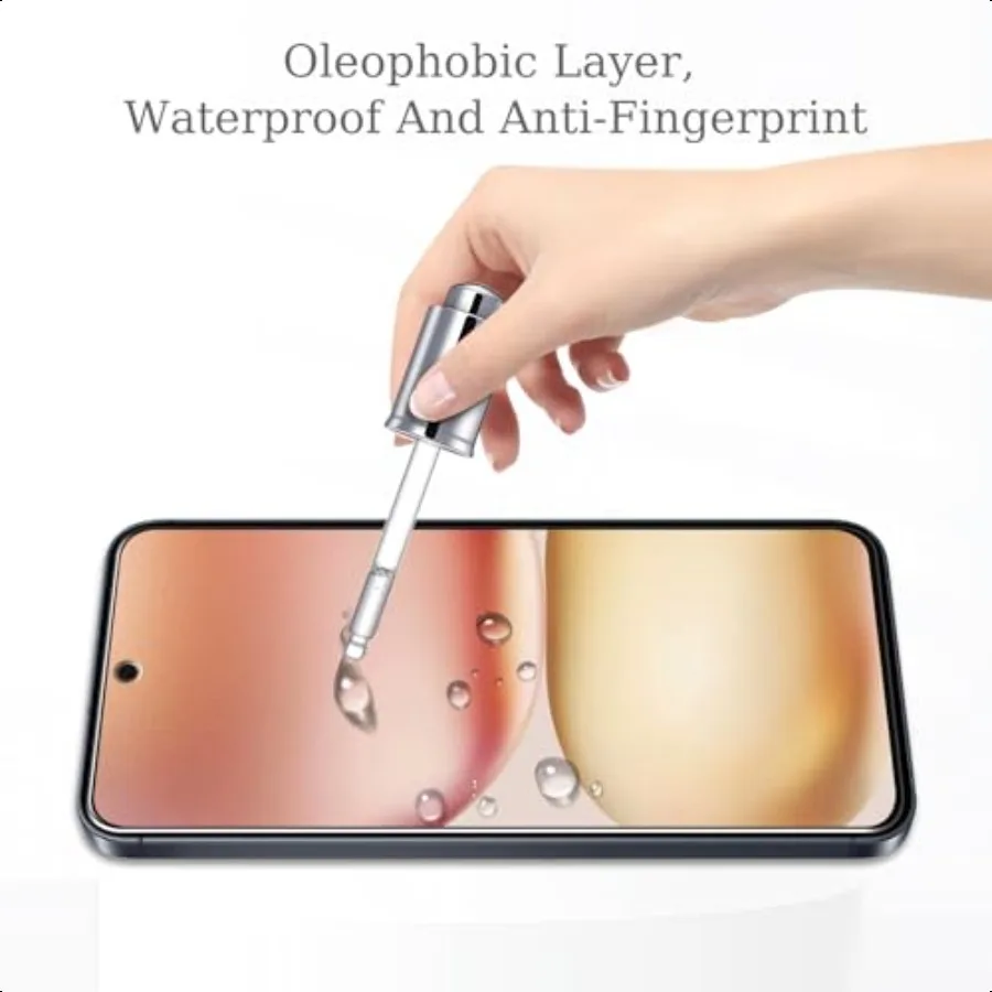 3 Pack for Samsung Galaxy A56 5G Screen Protector Fingerprint Unlocked 9H Tempered Glass Film HD Clear Scratch Resistant for Ga