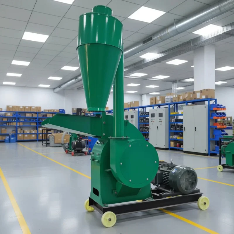 

Dry And Wet Crop /Fresh Straw Shredder, High-Efficiency Engine/Motor Driven.