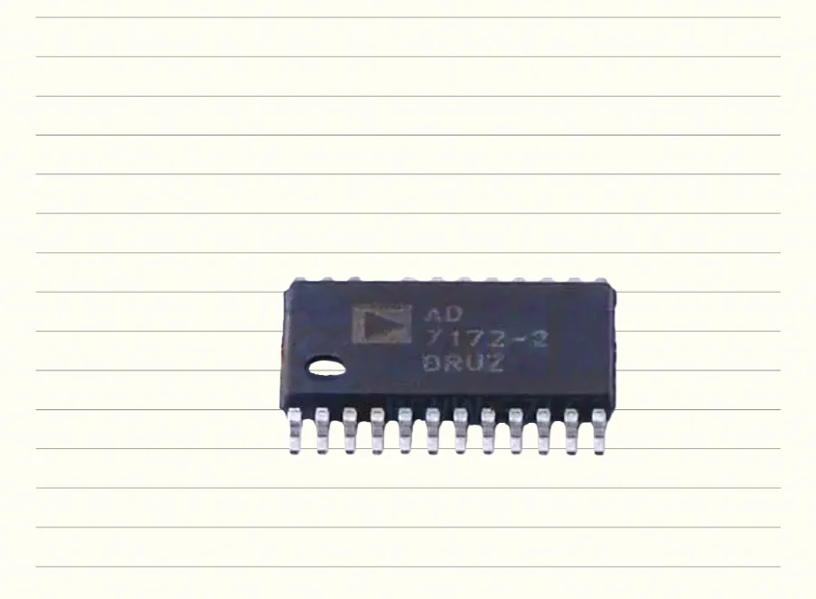 Original genuine AD7172-2BRUZ-RL7 package TSSOP-24 true rail to rail buffer low-power chip integrated