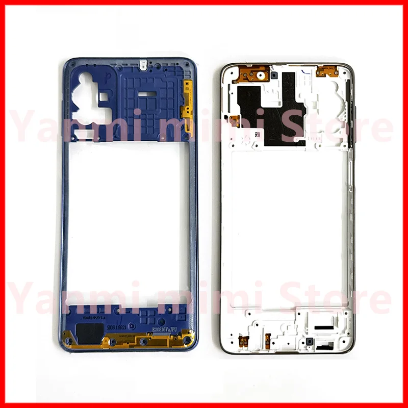 NEW For Samsung Galaxy M51 M515 Housing Phone Middle Frame Chassis cover shell Case Side Buttons Repair Parts Replacement