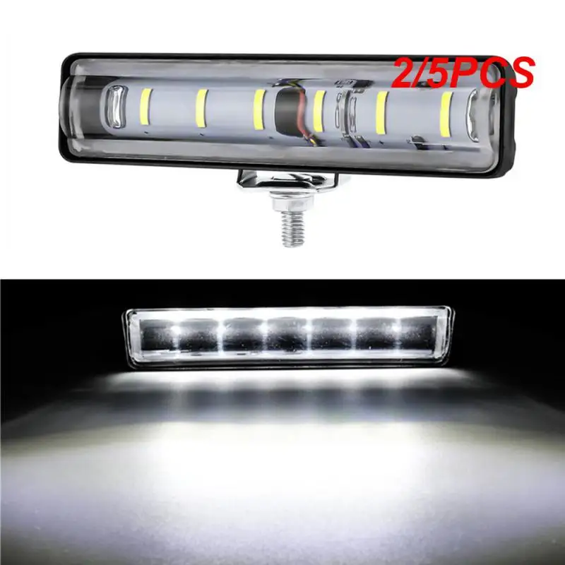 2/5PCS Work Light 18w Universal Waterproof Superbright 12-60v  For Auto Motorcycle Truck Boat Tractor Trailer Offroad