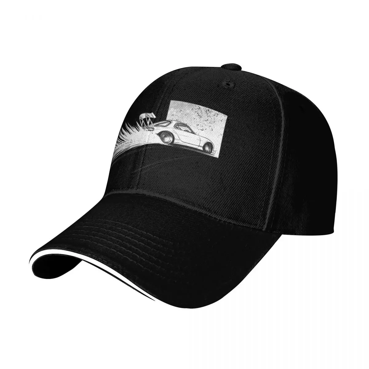Drift RX7 Baseball Cap Vintage Retro Embroidered Lightweight Packable Gift for Him Her