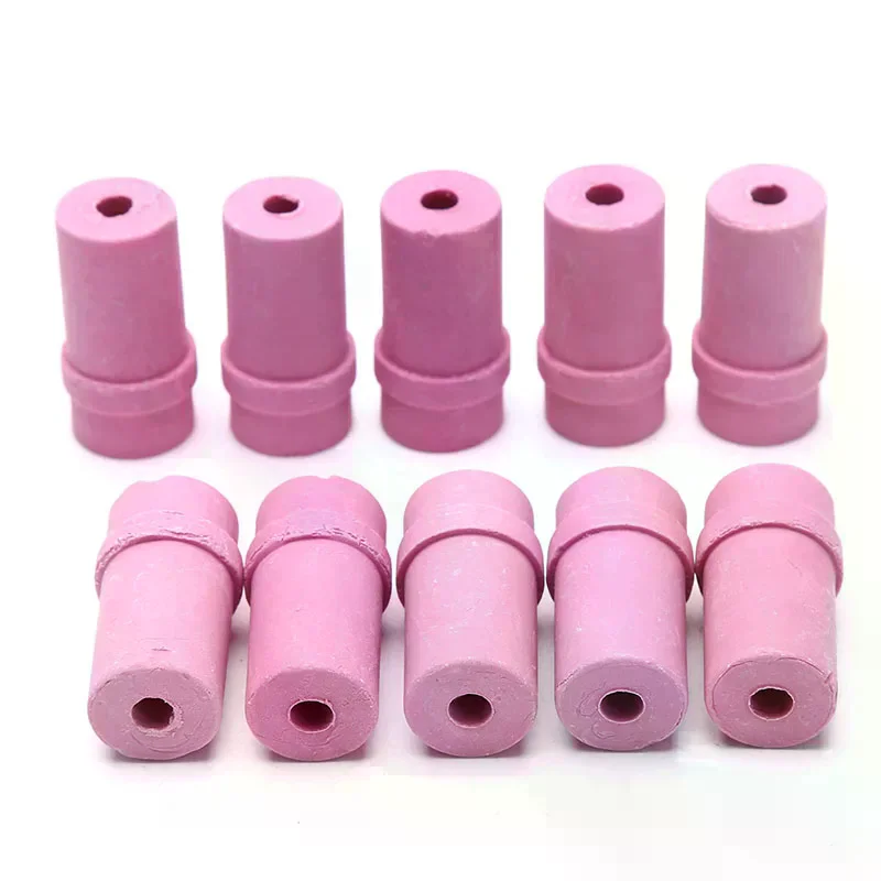 10Pcs 4.5/5/6/7mm Ceramic Sandblast Nozzle Air Sandblaster Tips For Pneumatic Blasting Tools Accessories