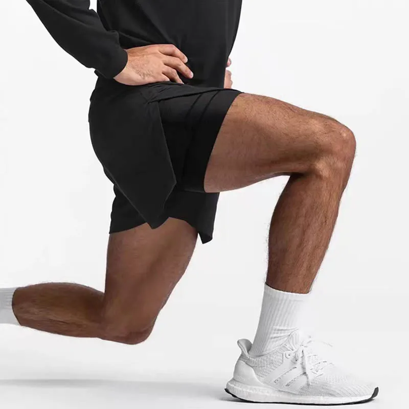 Shorts de sport à séchage rapide pour hommes, shorts de course, jogging, fitness, gym, été, nouveau