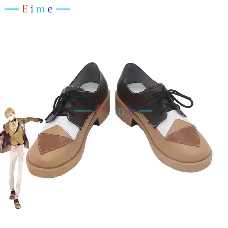 

Fura Kanato Cosplay Shoes PU Leather Shoes Halloween Carnival Boots Vtuber Cosplay Prop Custom Made