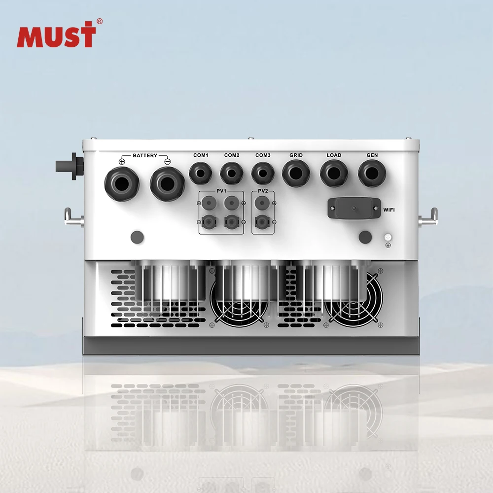 5000VA Hybrid Solar Inverter for Europe Pure Sine Wave MPPT‘ Built Inside Smart Inverter ’Household 220V 230VAC