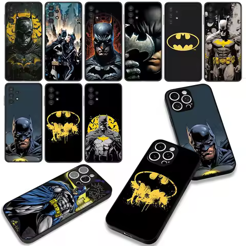 DC Movie Bats Man Batmans for Samsung Galaxy S25 S23 S22 S24 FE Ultra S10 Plus A05 A06 A15 A16 A26 A35 A36 Phone Cover Case