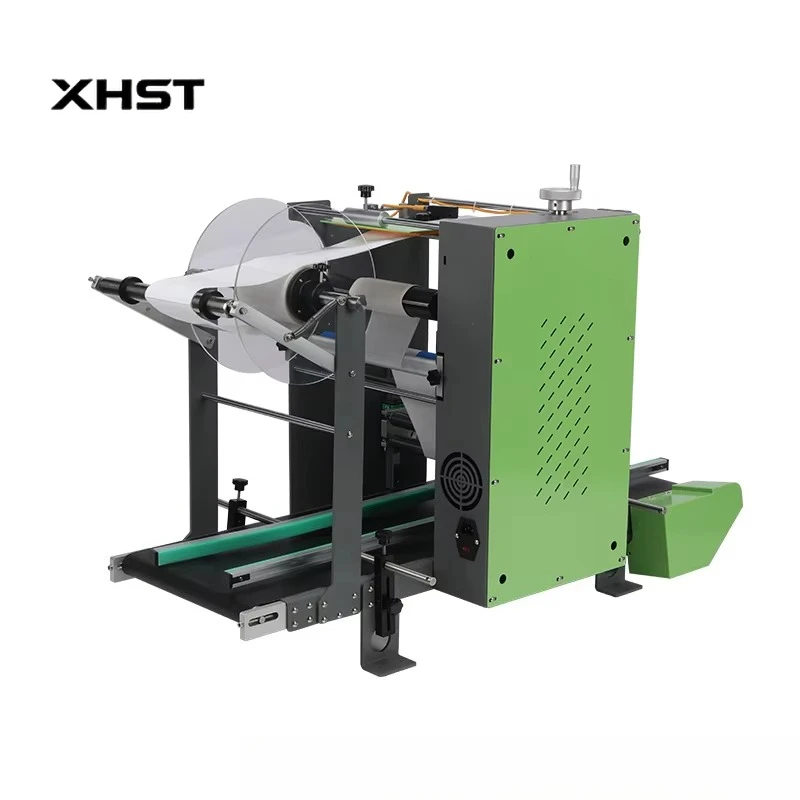 

Desktop Flat Labeling Machine Food Box Carton IC Card Tag Paper Card PE Bag Lunch Box Flat Pouch Plastic Bottle Label Applicator