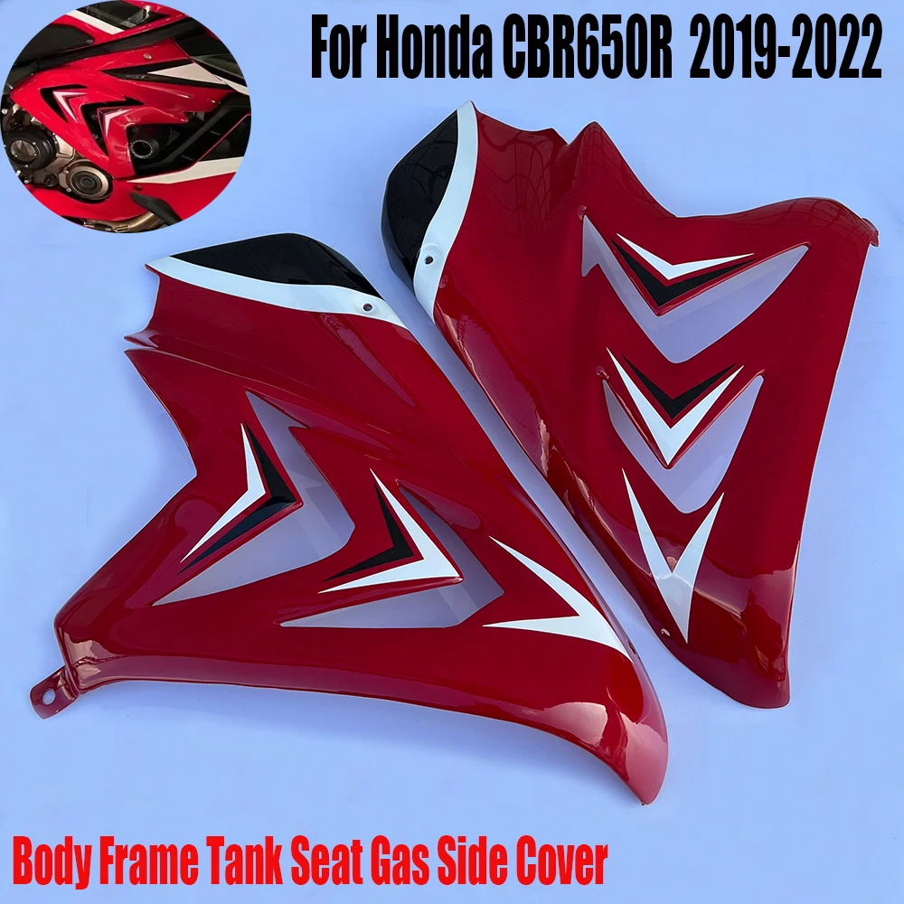 

Motorcycle Tank Side Covers Panels Gas Fairing Fit For Honda CBR650R 2019 2020 2021 2022 Body Frame Side Cover CBR650 R CBR 650R