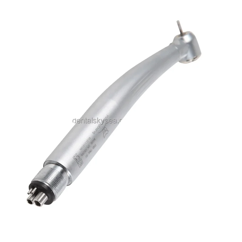 den tal High Speed Fiber Optic Handpiece 4 Hole push button YBM/den tal Handpiece