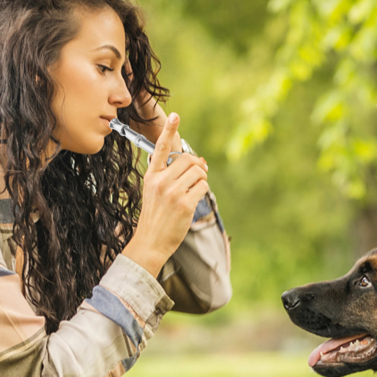 

2Pcs Dog Whistle for Training Premium Metal Sound Whistle Loud Clear Pet Training Aid for Chihuahua Husky German Shepherd