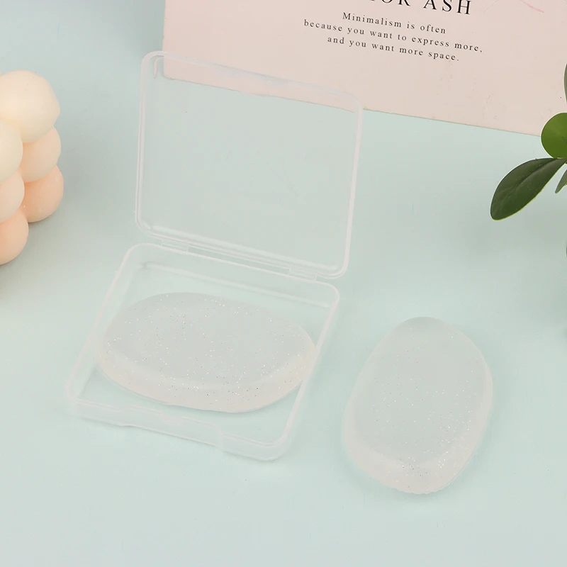 Éponge bouffante de poudre de Gel de Silicone souple, pour fond de teint cosmétique pour le visage, BB crème, sans poudre alimentaire, outils de maquillage